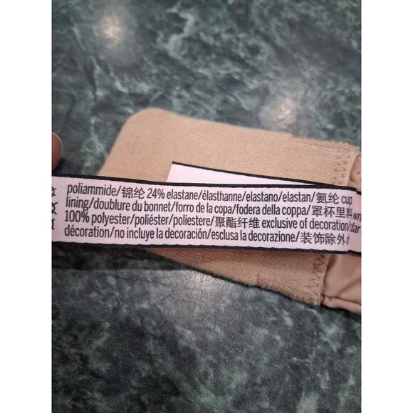 Victoria’s Secret T-shirt Push Up Full Coverage Convertible Bra Beige Nude 36C - Picture 7 of 10